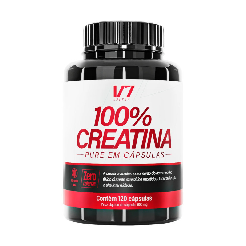CREATINA 120 CAPS - V7 ENERGY