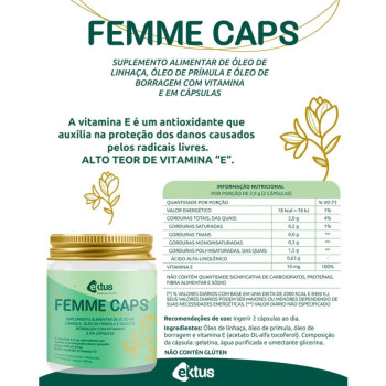 FEMME CAPS 60 CAPSULAS - EKTUS