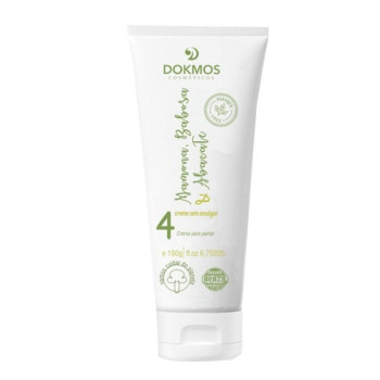 CREME SEM ENXAGUE MAMONA BABOSA E ABACATE 190G
