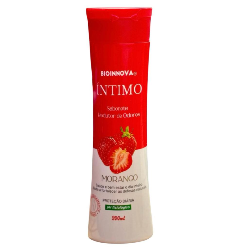 SABONETE INTIMO MORANGO BIOINNOVA 200ML