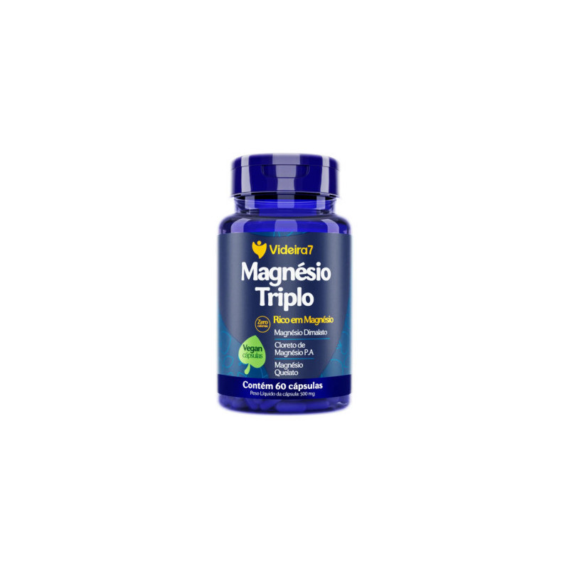 MAGNESIO TRIPLO 60 VCAPS - VIDEIRA 7