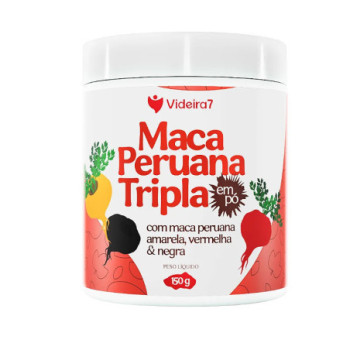 FARINHA DE MACA PERUANA TRIPLA PO 150G - VIDEIRA 7
