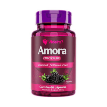 AMORA C/VIT E MIN 500 MG 60 CAPS - VIDEIRA 7