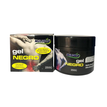 GEL NEGRO 250G - MELDICA