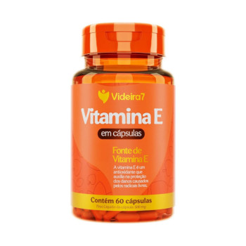 VITAMINA E 400 UI 60 CAPS - VIDEIRA 7