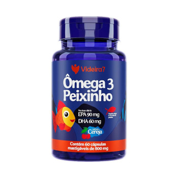 OMEGA 3 PEIXINHO 60 CAPS - VIDEIRA 7