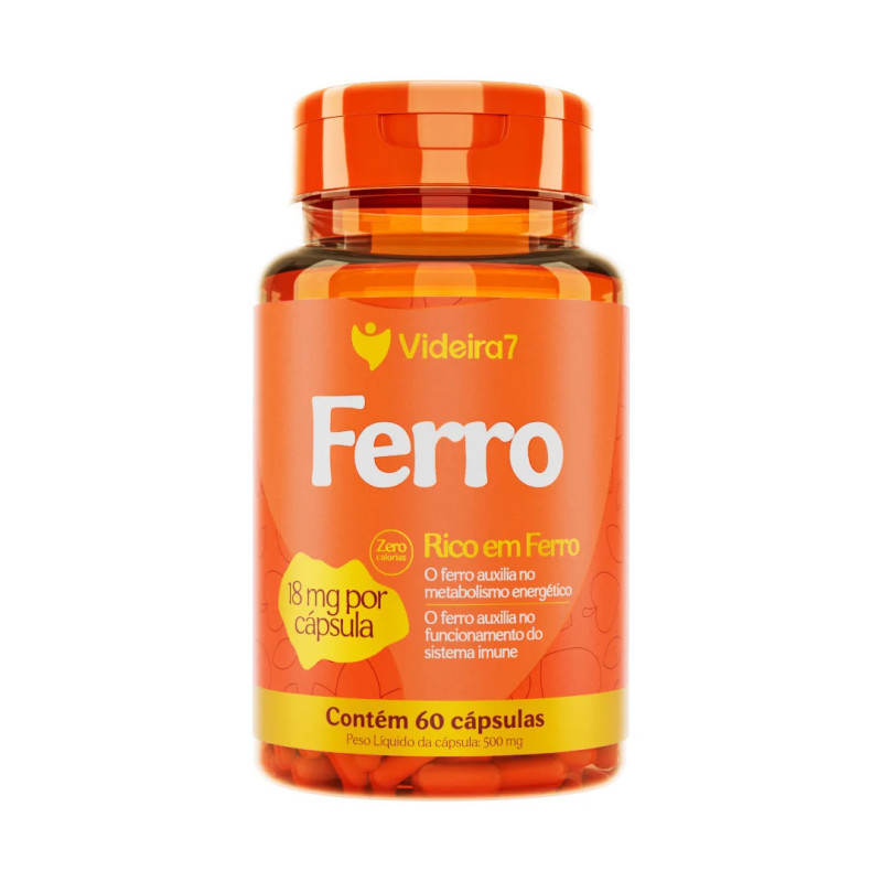FERRO 18 MG 60 CAPS - VIDEIRA 7
