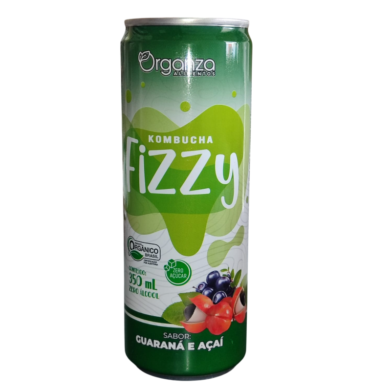 KOMBUCHA FIZZY GUARANA / ACAI 350 ML ORGANZA