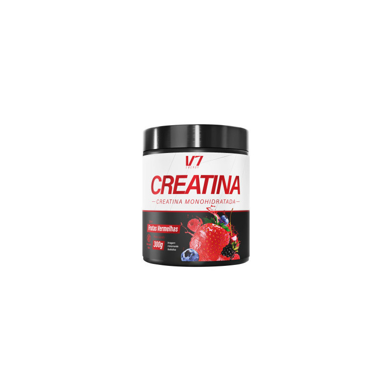 CREATINA SABOR FRUTAS VERMELHAS 300G - V7 ENERGY