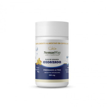 NEMASWAY OZÔNIO ENCAPSULADO (OLEO DE GIRASSOL) 60 CAPSULAS