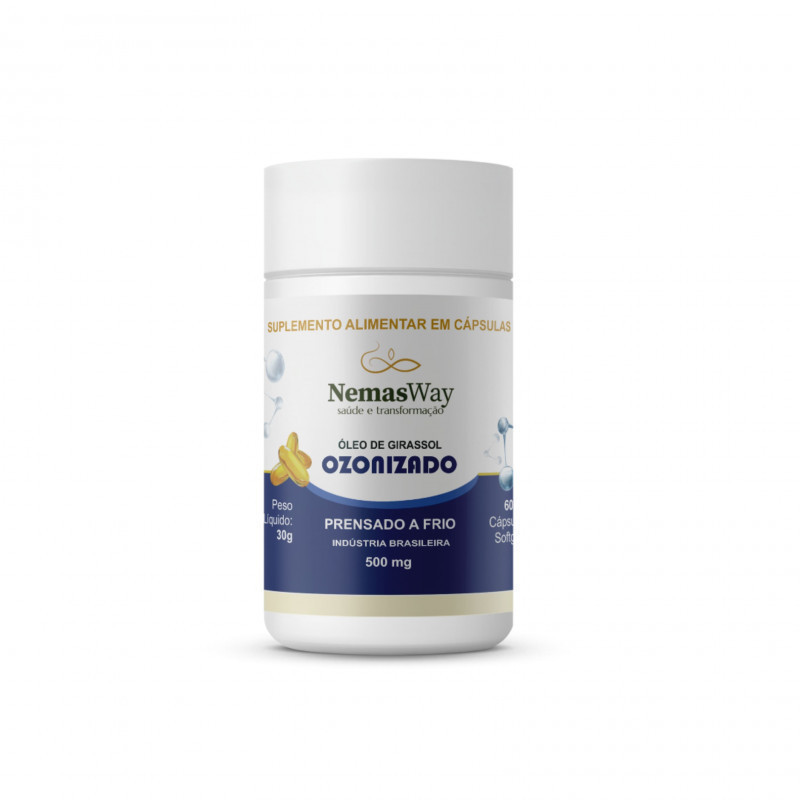 NEMASWAY OZÔNIO ENCAPSULADO (OLEO DE GIRASSOL) 60 CAPSULAS