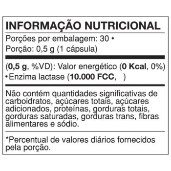 LACTASE 10.000 UFCC 30 CAPS - VIDEIRA 7