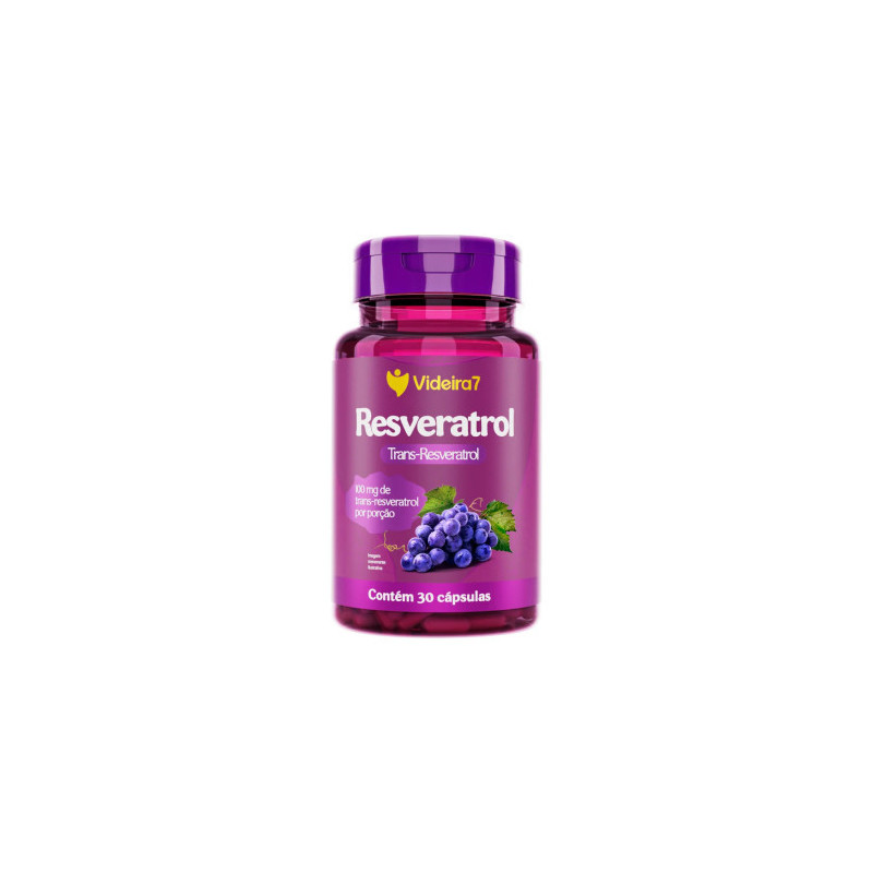RESVERATROL C/VIT. E MIN 30 CAPS - VIDEIRA 7