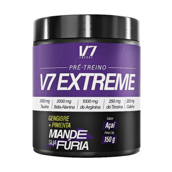 PRE TREINO V7 EXTREME SABOR AÇAI 150G - VIDEIRA7