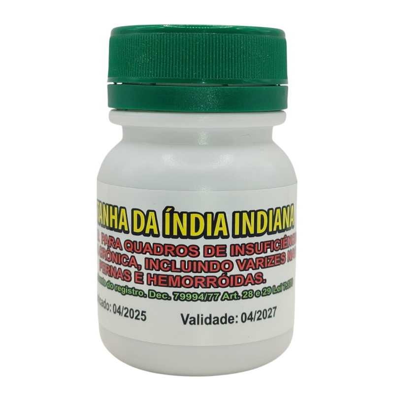 CASTANHA DA INDIA INDIANA 15 CAPSULAS