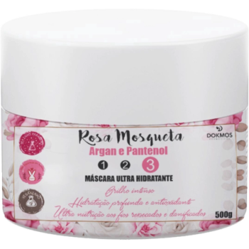 MASCARA ROSA MOSQUETA ARGAN E PANTENOL DOKMOS