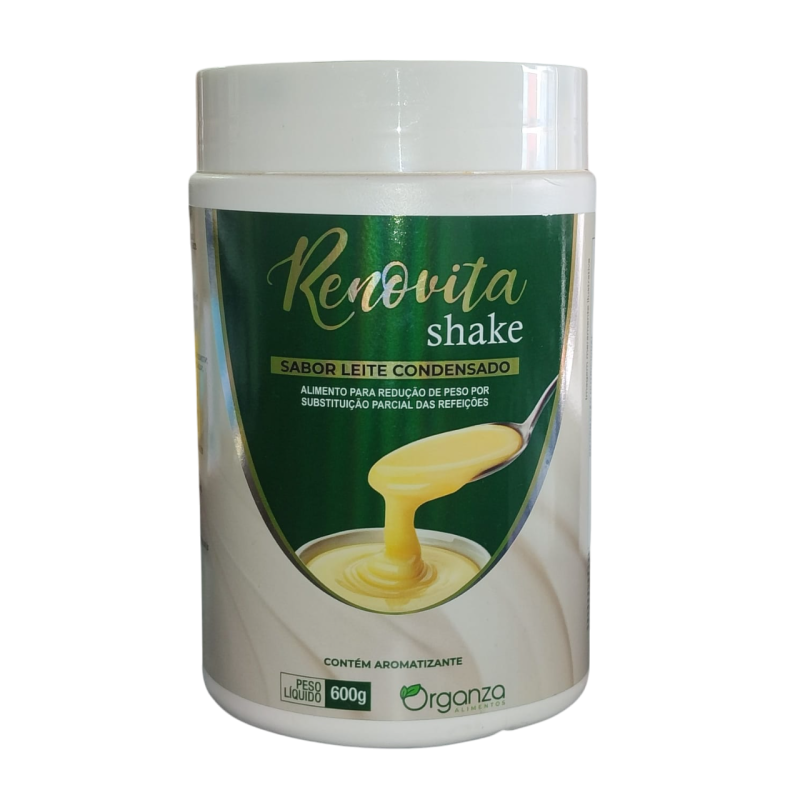 RENOVITA SHAKE LEITE CONDENSADO 600G - ORGANZA