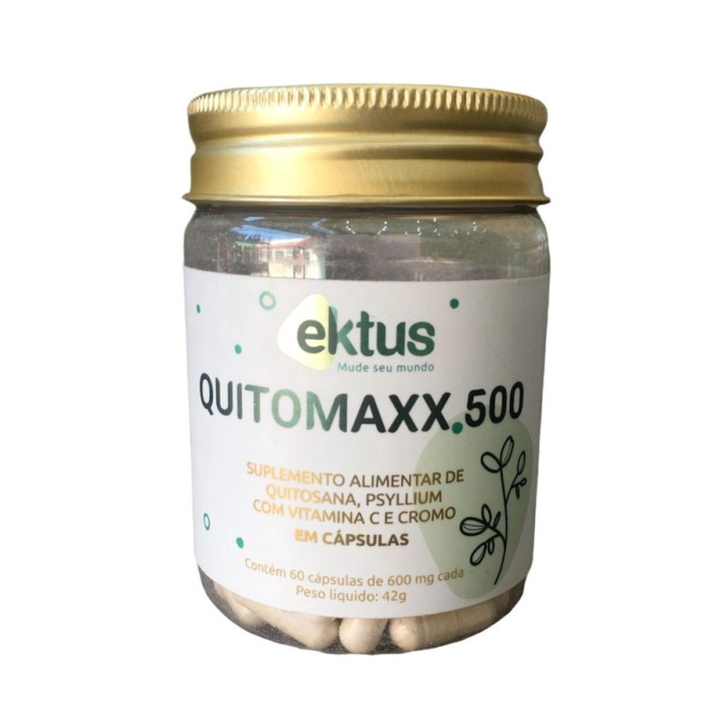 Quitomaxx500 60caps de 600mg - EKTUS