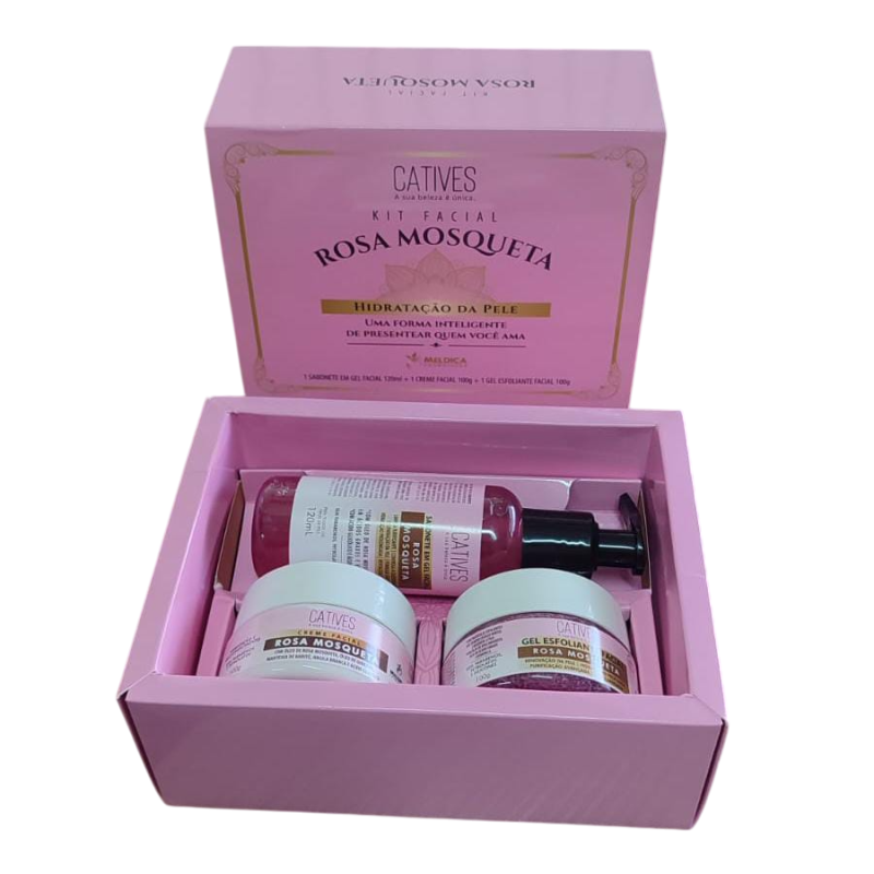KIT FACIAL ROSA MOSQUETA - MELDICA