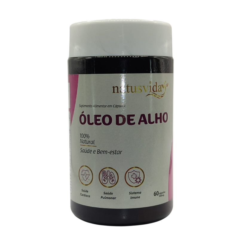 ÓLEO DE ALHO 500MG 60CAPS