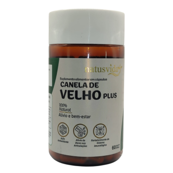 CANELA DE VELHO COM SAUCUPIRA E GARRA - D   60CAPS