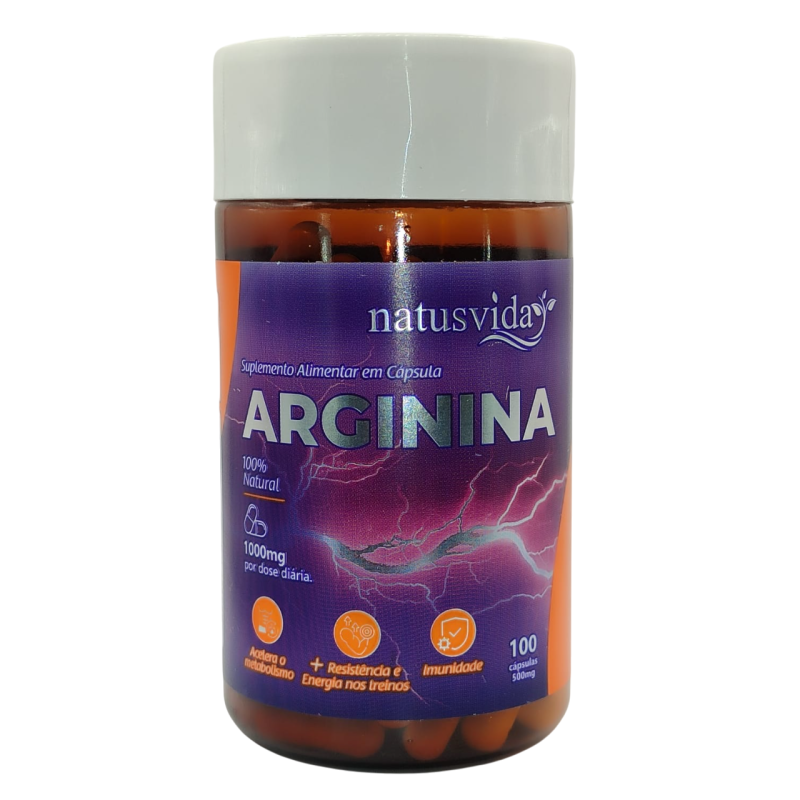 ARGININA 500MG 100CAPS