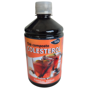 CHA COMPOSTO COLESTEROL 500ML FLORA AMAZON