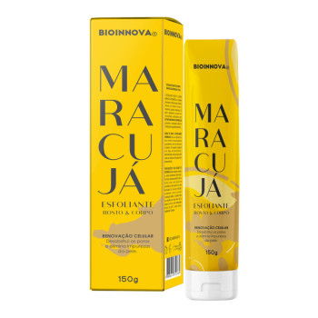ESFOLIANTE ROSTO E CORPO MARACUJÁ 150G BIOINNOVA