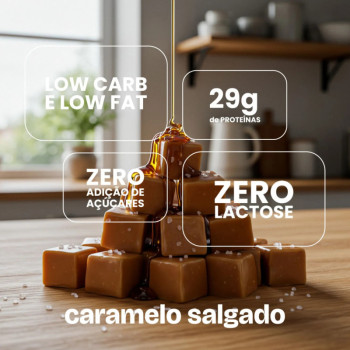 WHEY 100% CHEF WHEY ZERO LACTOSE 907G CARAMEL AU BEURRE SALE (CARAMELO SALGADO) POTE