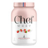 WHEY 100% CHEF WHEY ZERO LACTOSE 907G FRAISES A LA CREME FOUTTEE (MORANGO C/ CHANTILLY) POTE