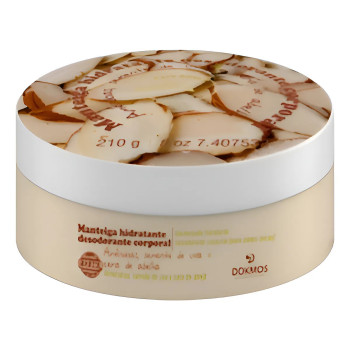 MANTEIGA DESODORANTE CORPORAL AMENDOAS E SEMENTE DE UVA