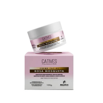 CREME FACIAL ROSA MOSQUETA 100G