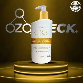 SABONETE LIQUIDO OX3 - OZONTECK LOTE:2501100246