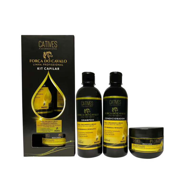 KIT CAPILAR FORÇA DO CAVALO