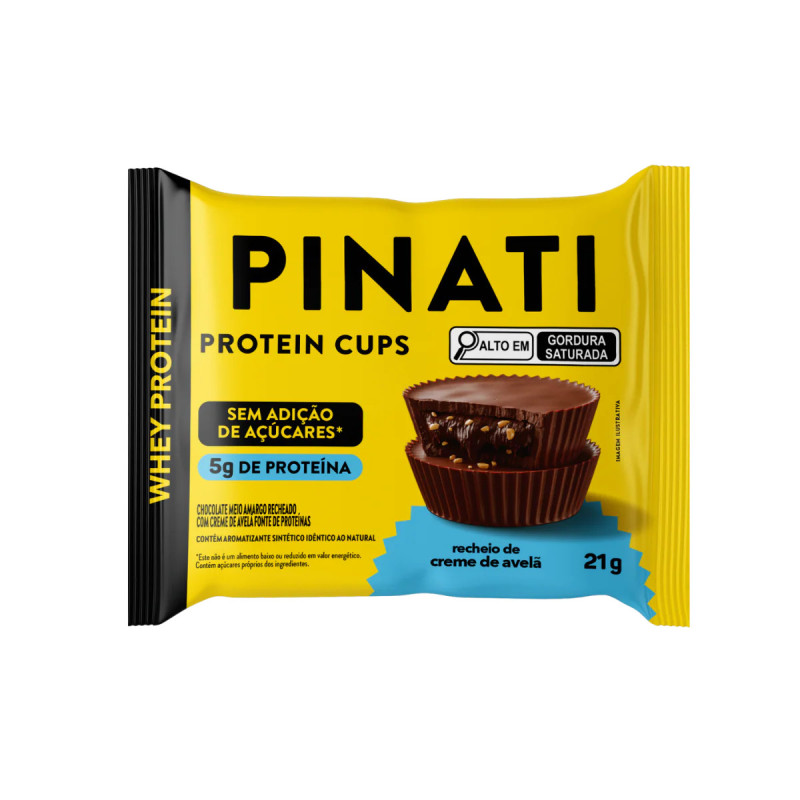 PINATI PROTEIN CUPS AVELA UNITARIO 21G 4X18
