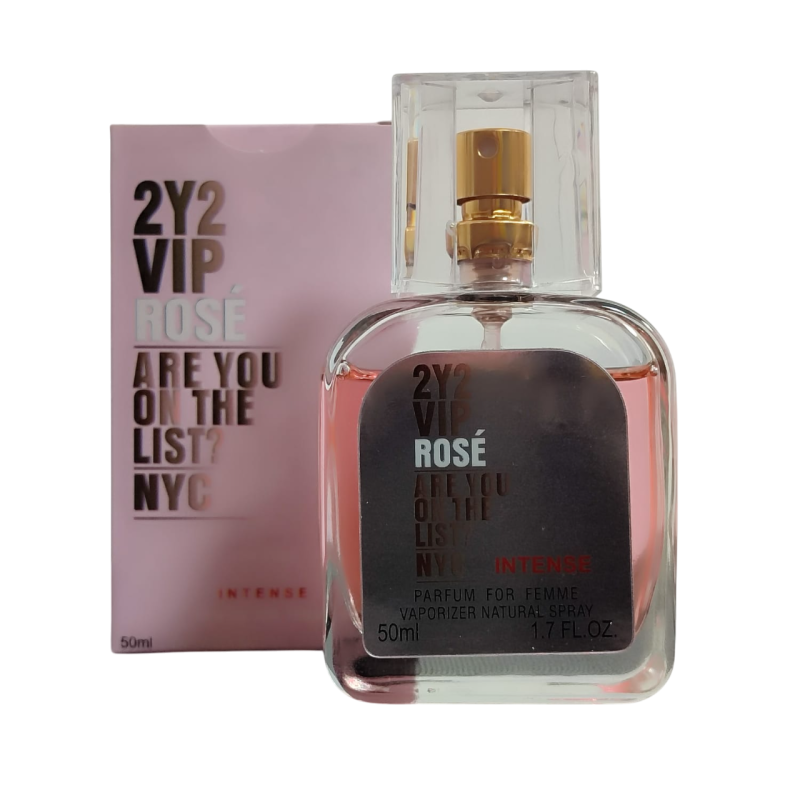 PERFUME FEMININO 2Y2 VIP ROSE 50ML