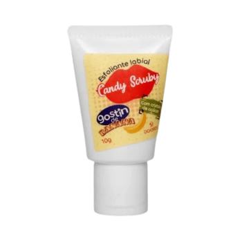 ESFOLIANTE LABIAL GOSTIN DE BANANA (cristais de açucar) 10G