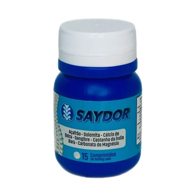 SAYDOR COM 15 COMPRIMIDOS