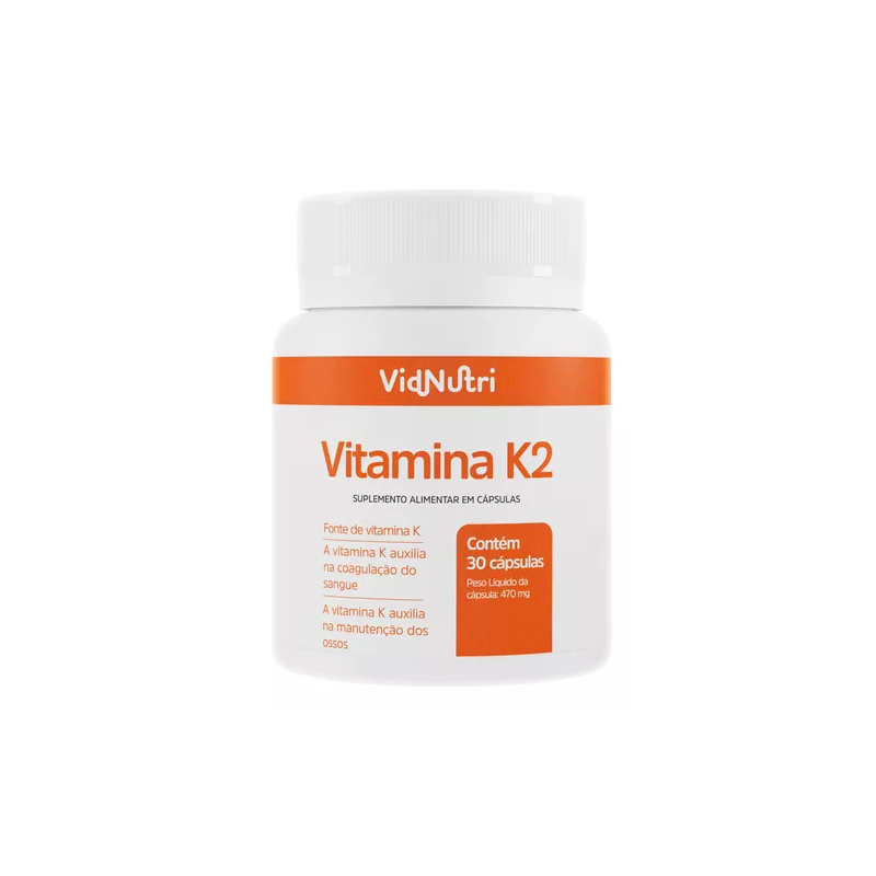 VITAMINA K2 30 CAPS - VIDNUTRI