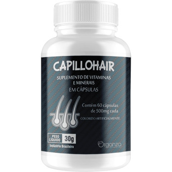 CAPILLO HAIR CABELOS E UNHAS 60 CAPSULAS - EKTUS