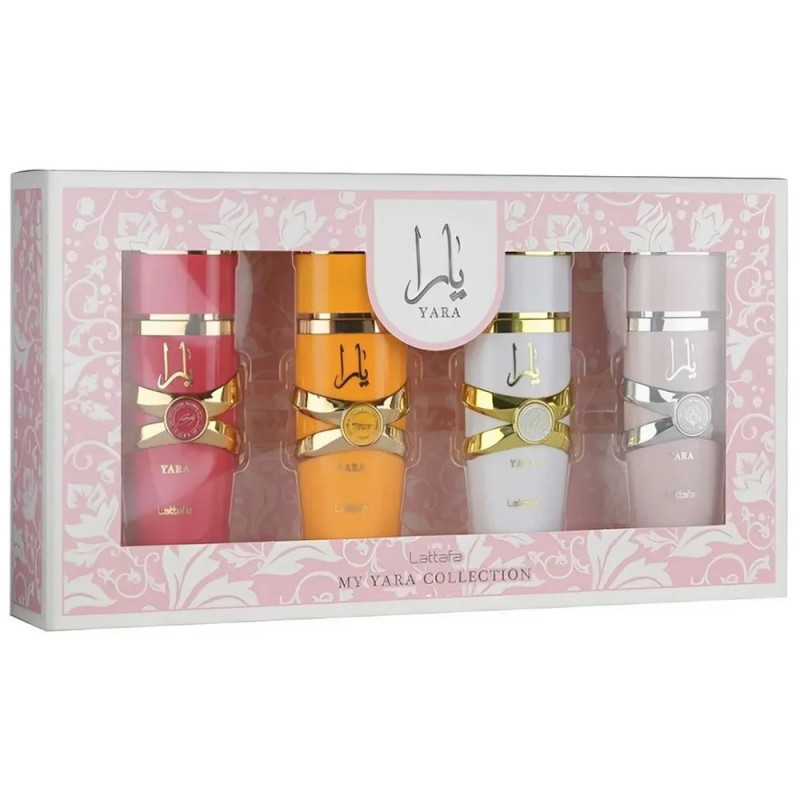 Kit Perfumes Lattafa My Yara Collection EDP 4 de 25mL