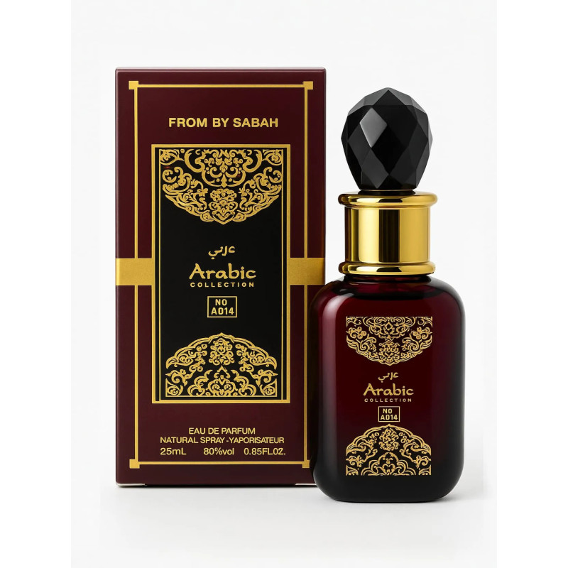 Perfume Árabe Feminino From By Sabah Arabic Collection A014 - 25ml