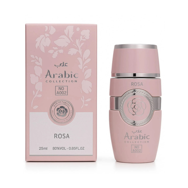 Perfume Árabe Feminino Yara Rosa Arabic Collection A002 - 25ml
