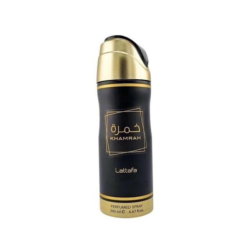 Desodorante/Perfume árabe unissex Aerosol spray- Khamrah Lattafa (ANGELS SHARE BY KILIAN) 200ml