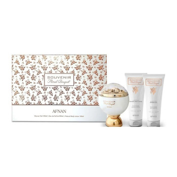 Kit Perfume Souvenir Floral Bouquet (Parfum 100 ml + Shower Gel 100 ml + Body Lotion 100 ml