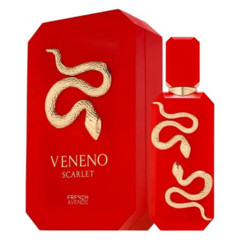 Veneno Scarlet French Avenue Eau de Parfum Unissex 100ml