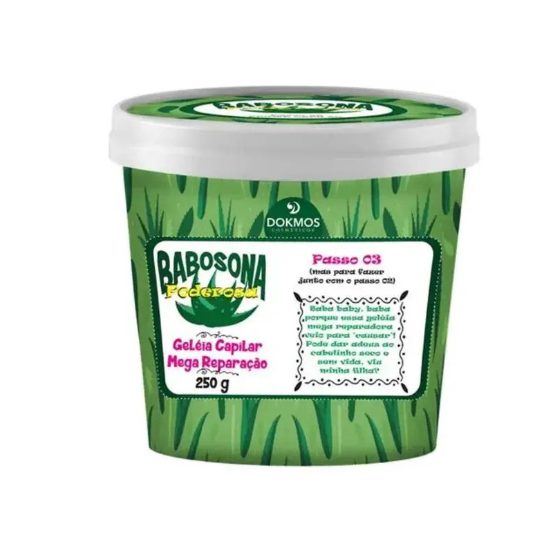 GELEIA CAPILAR BABOSA PODEROSA 250g