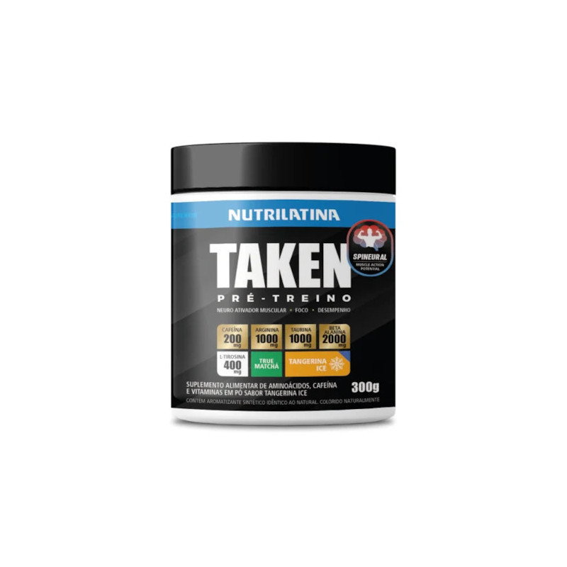 PRE-TREINO TAKEN TANGERINA ICE Nutrilatina 300g