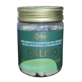 Cálcio 60 caps 1750mg - EKTUS