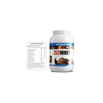 WHEY PROTEIN ISO CHOCOLATE Nutrilatina 1020g